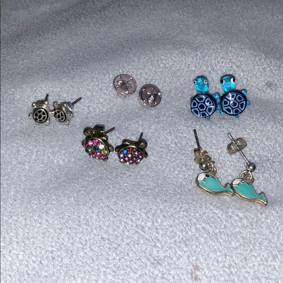 Sea themed earring set - Picture 1 of 6